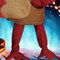 Adult Turkey Costume Colorful Outfit with Turkey Headpiece and Long Neck Wattle